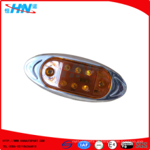 Amber 24V LED Truck Side Light Para Caminhão Trailer